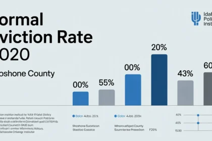 Idaho policy institute formal eviction rate 2020 shoshone county 2020​