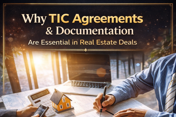 Why TIC Agreements & Documentation Are Essential in Real Estate Deals