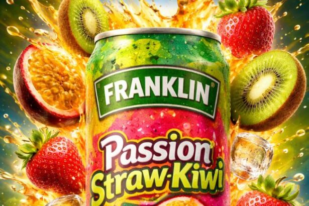The Refreshing Taste of Franklin Passion Straw-Kiwi: A Review and Benefit