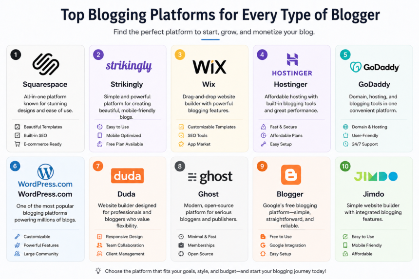 Blogging Platform: A Complete Guide to Choosing the Best One for Your Needs