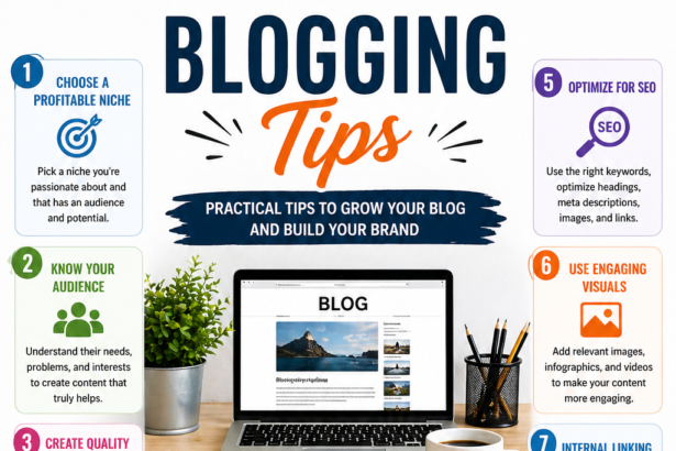 Blogging Tips: A Complete Guide to Writing, SEO, and Growing Your Blog