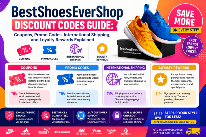 BestShoesEverShop Discount Codes Guide: Coupons, Promo Codes, International Shipping, and Loyalty Rewards Explained
