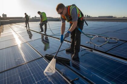 How Commercial Solar Panel Cleaning Boosts Performance and Extends Panel Life