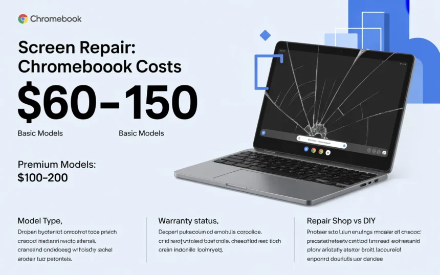 How much does it cost to fix a Chromebook Screen