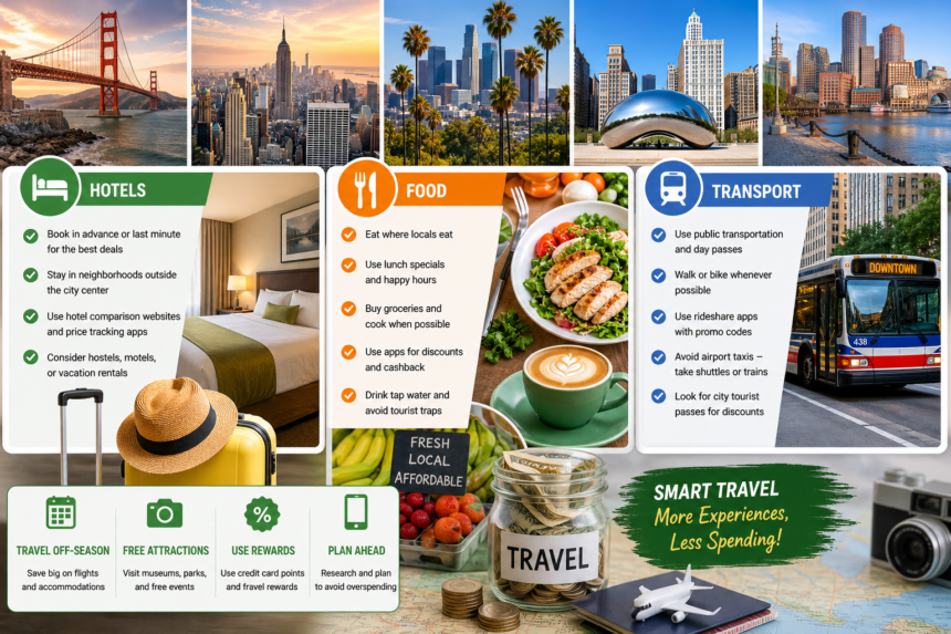 Budget Travel Tips Expensive Cities USA: Save Money on Hotels, Food, and Transport