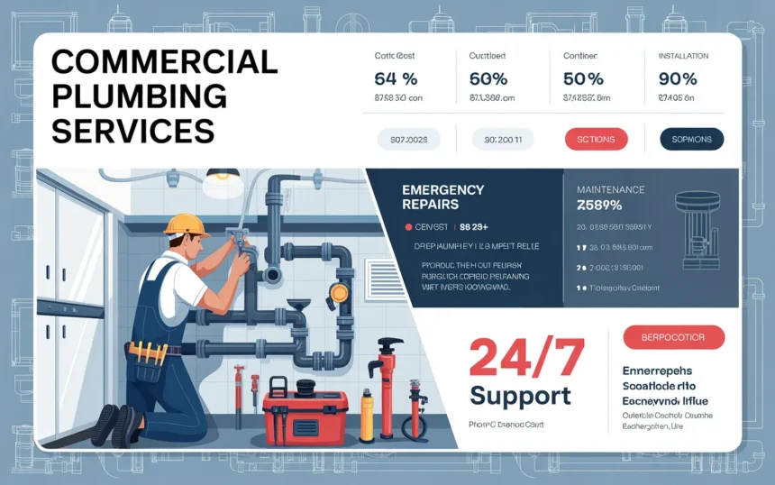 Commercial Plumber Near Me Explained: Services, Costs, and Emergency Support
