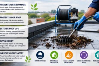 What Are the Benefits of Roof Drain Cleaning Services?