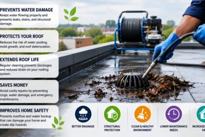 What Are the Benefits of Roof Drain Cleaning Services?