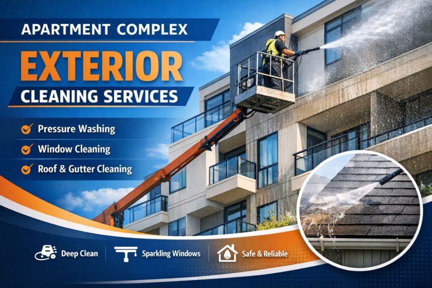 How to Choose Apartment Complex Exterior Cleaning Services