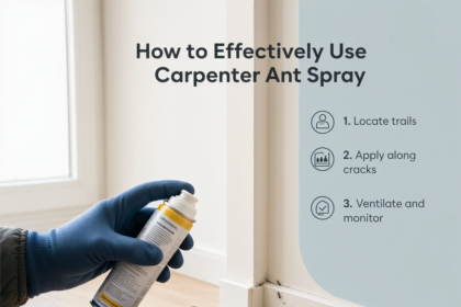 How to Effectively Use Carpenter Ant Spray